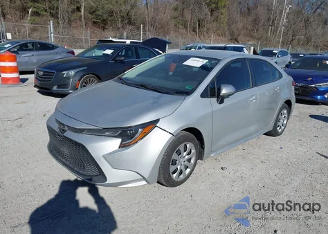 2022 Toyota Corolla Le из США, поврежденный, VIN 5YFEPMAE1NP333825